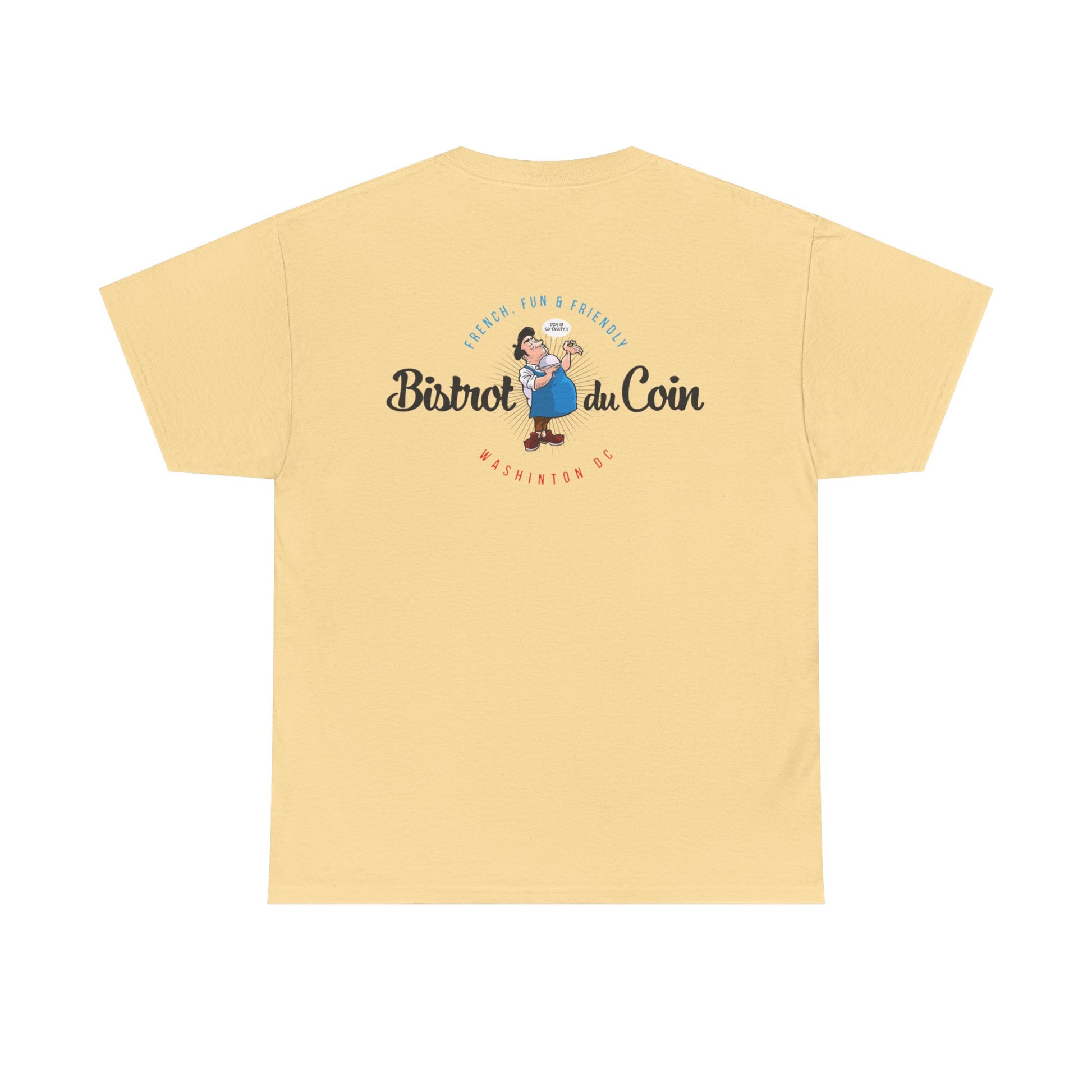 Bistro Du Coin Cotton T-Shirt