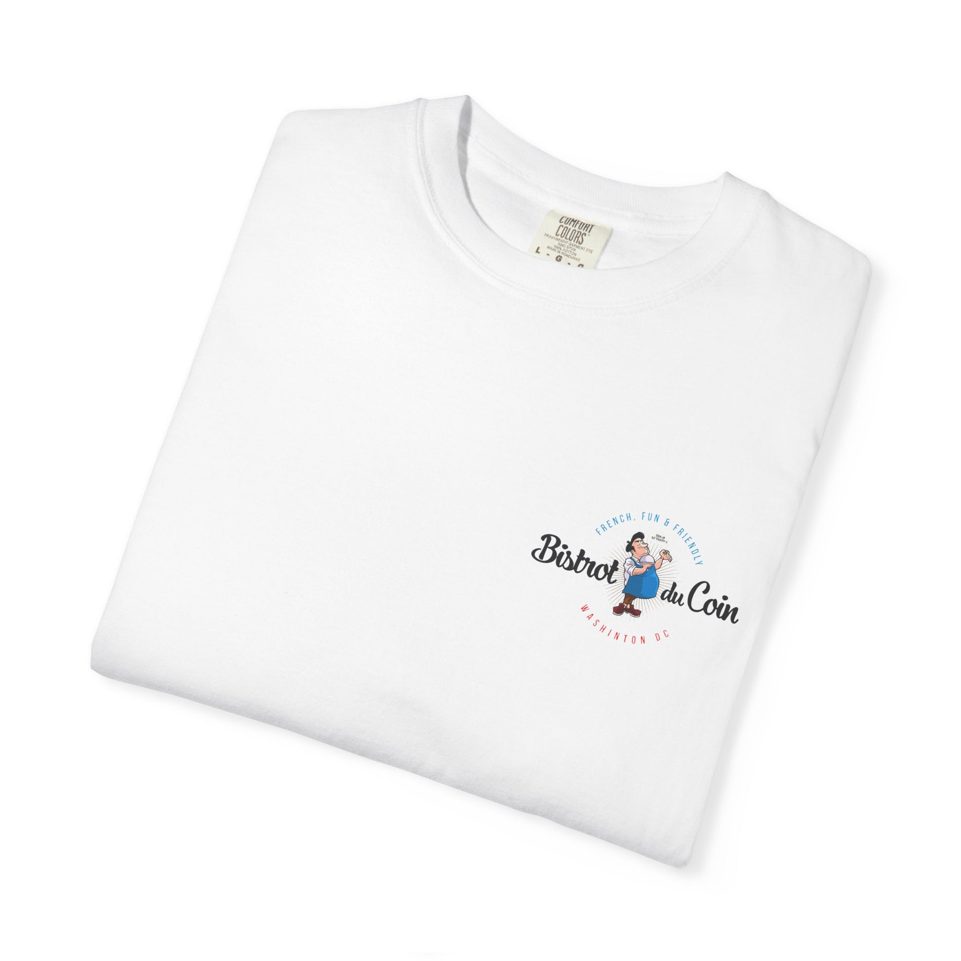Charming Bistro T-Shirt, Vintage Style Tee, Casual Unisex Shirt, Perfect for Food Lovers, Ideal for Restaurant Staff, Great Gift Idea