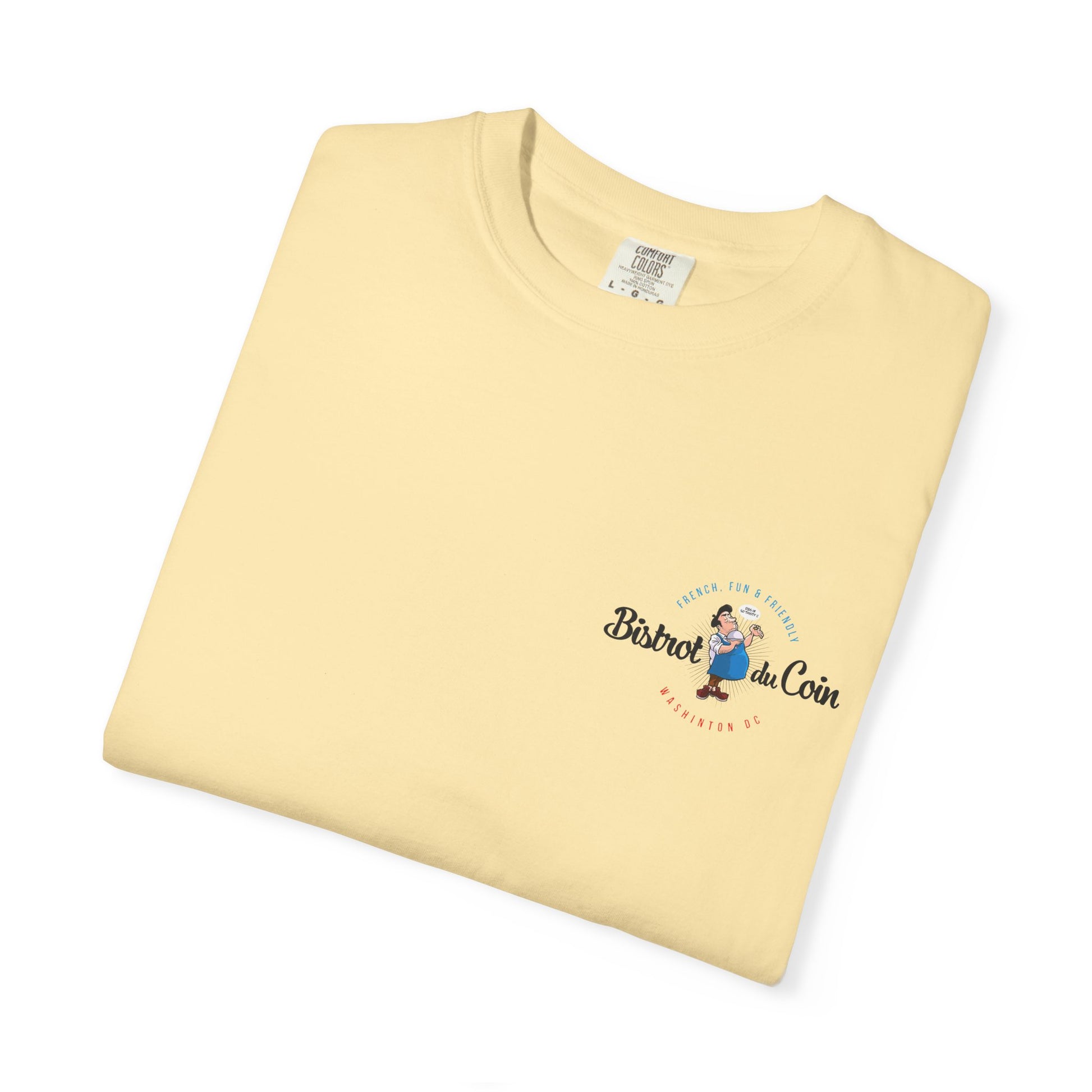 Charming Bistro T-Shirt, Vintage Style Tee, Casual Unisex Shirt, Perfect for Food Lovers, Ideal for Restaurant Staff, Great Gift Idea