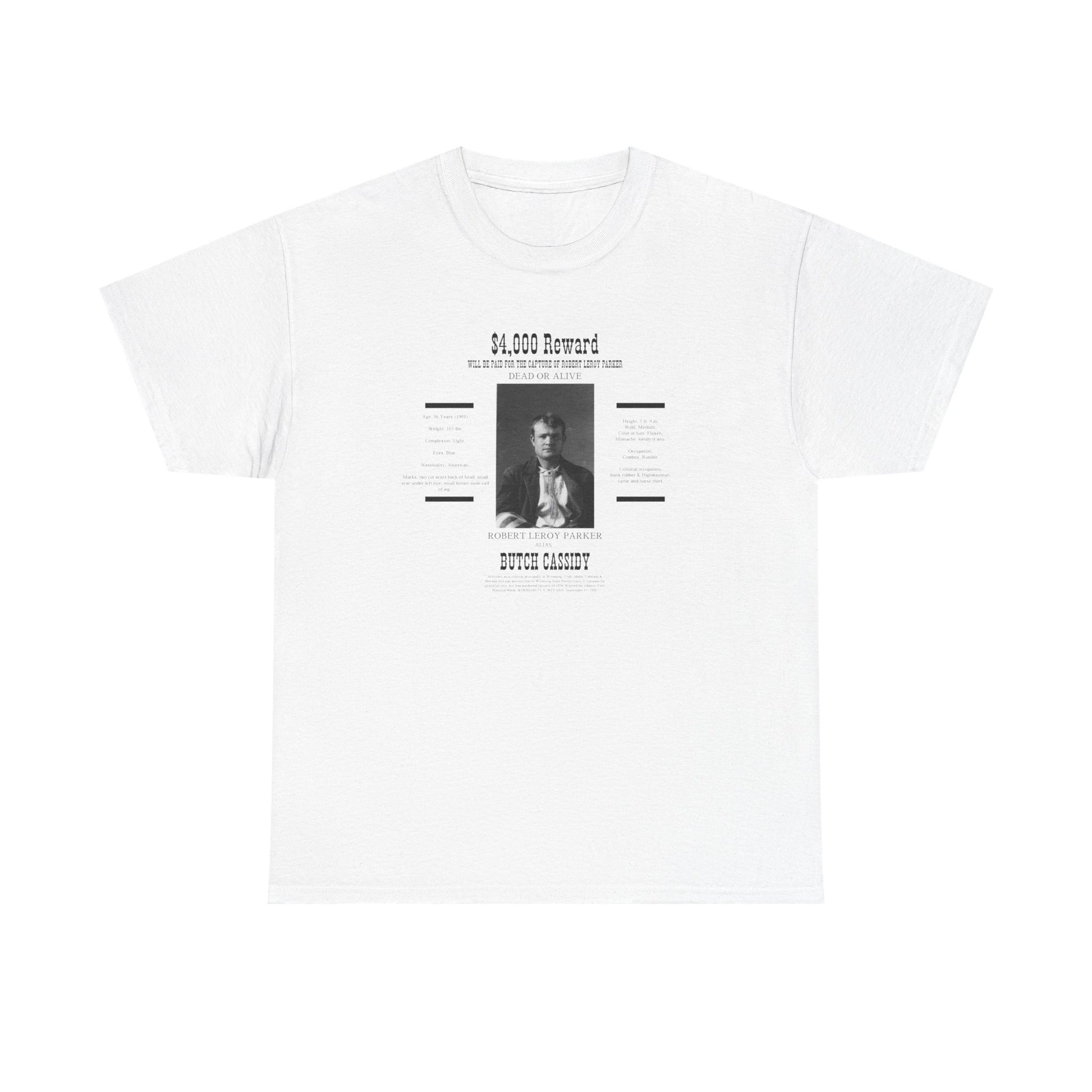 Butch Cassidy Cotton T-Shirt