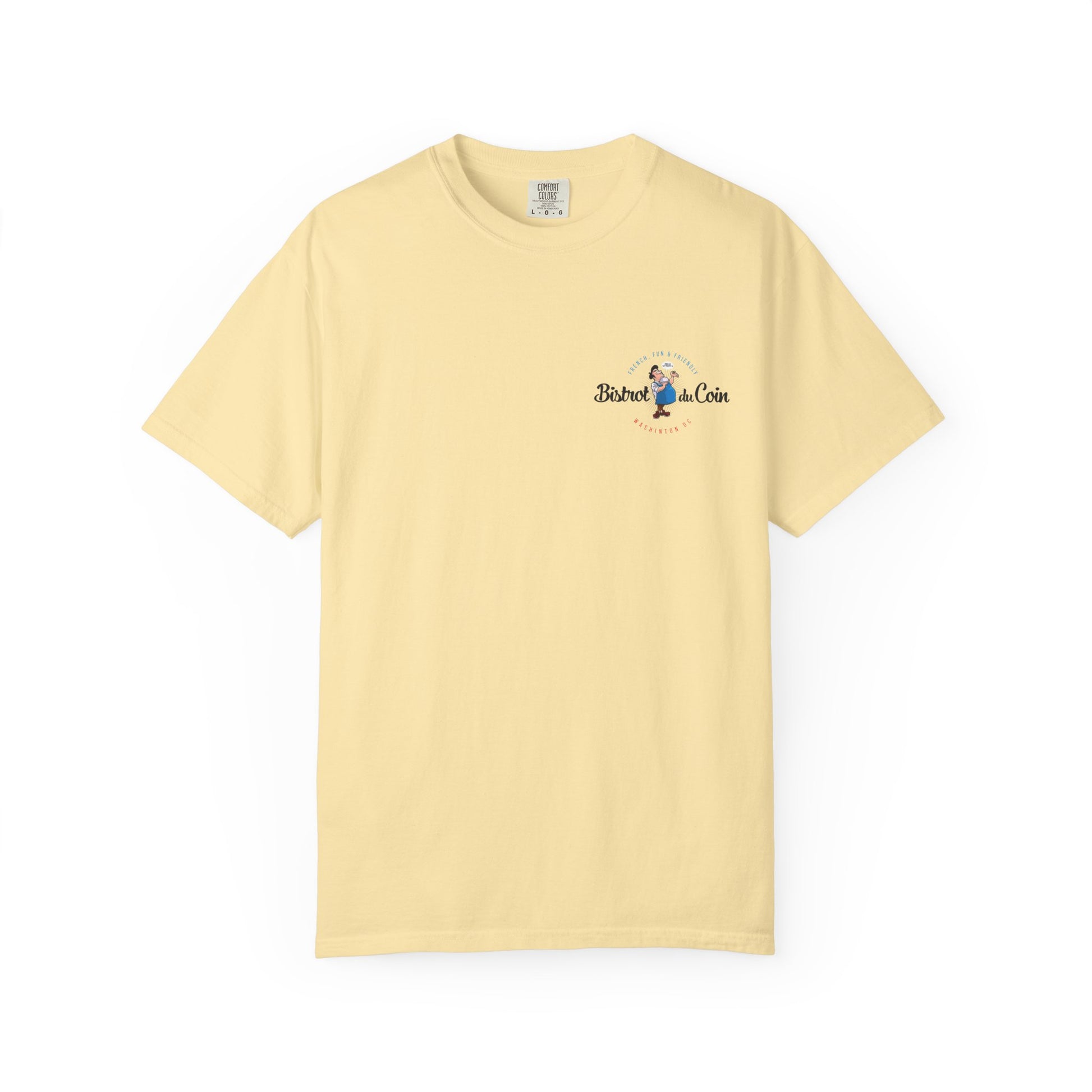Charming Bistro T-Shirt, Vintage Style Tee, Casual Unisex Shirt, Perfect for Food Lovers, Ideal for Restaurant Staff, Great Gift Idea