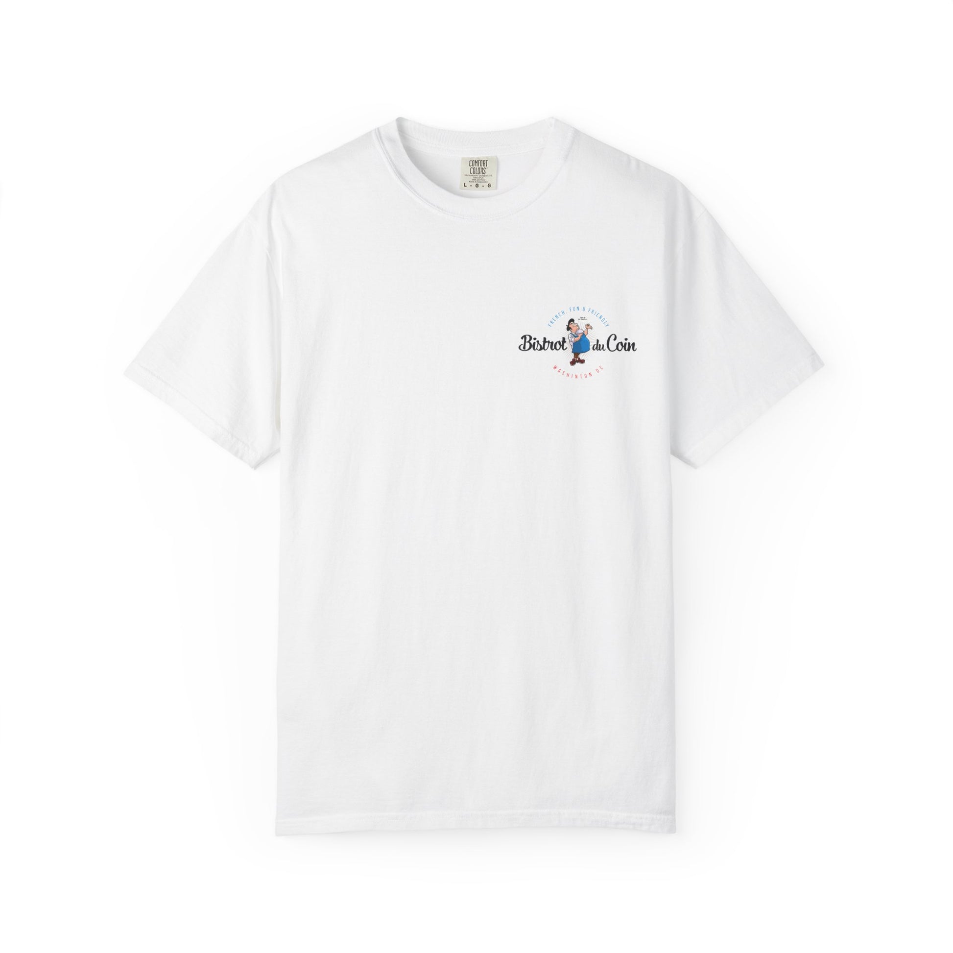 Charming Bistro T-Shirt, Vintage Style Tee, Casual Unisex Shirt, Perfect for Food Lovers, Ideal for Restaurant Staff, Great Gift Idea