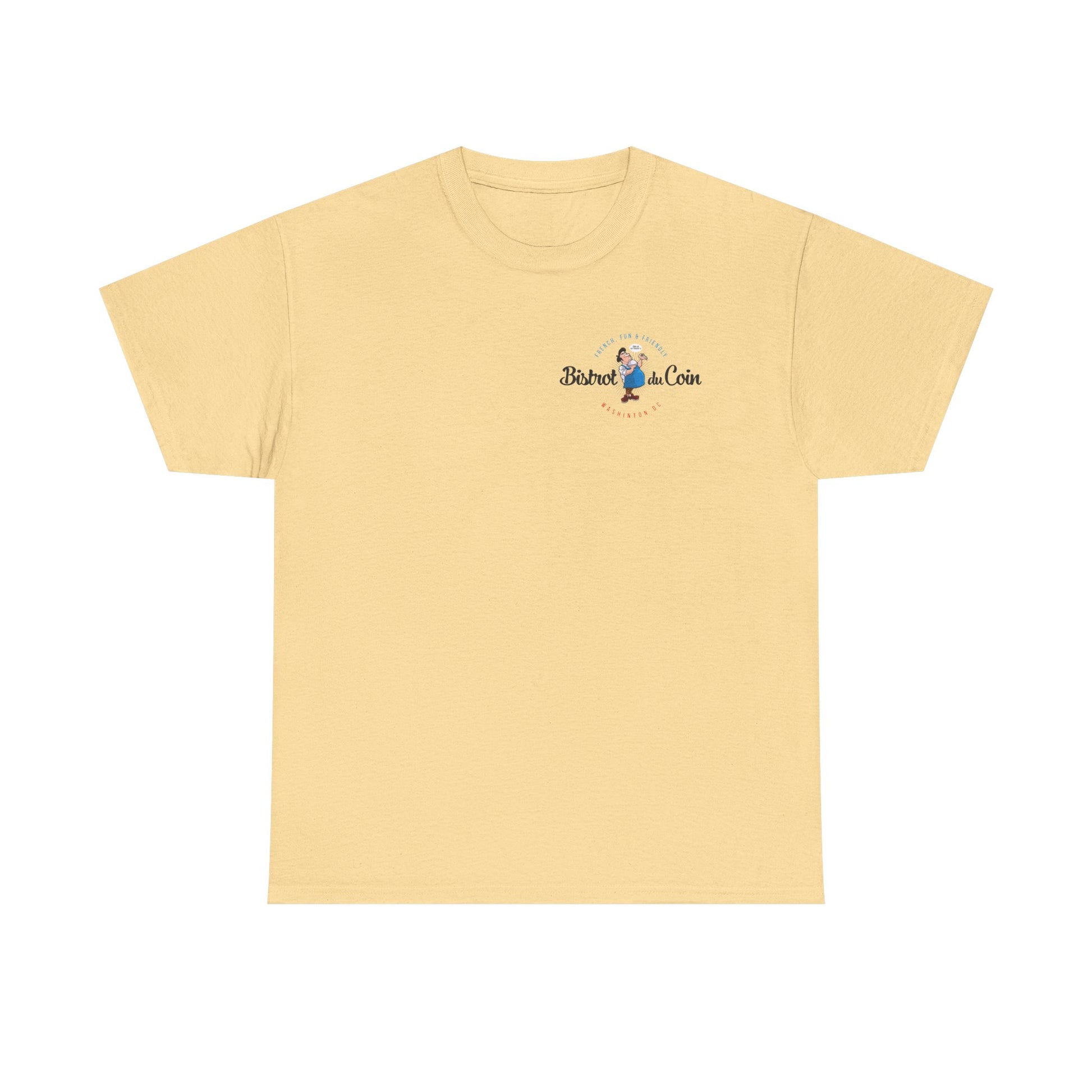 Bistro Du Coin Cotton T-Shirt