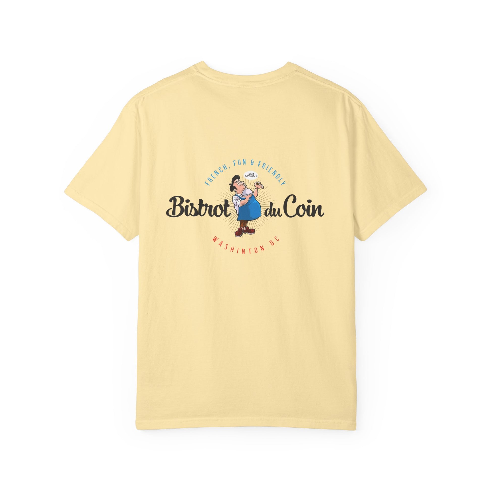 Charming Bistro T-Shirt, Vintage Style Tee, Casual Unisex Shirt, Perfect for Food Lovers, Ideal for Restaurant Staff, Great Gift Idea