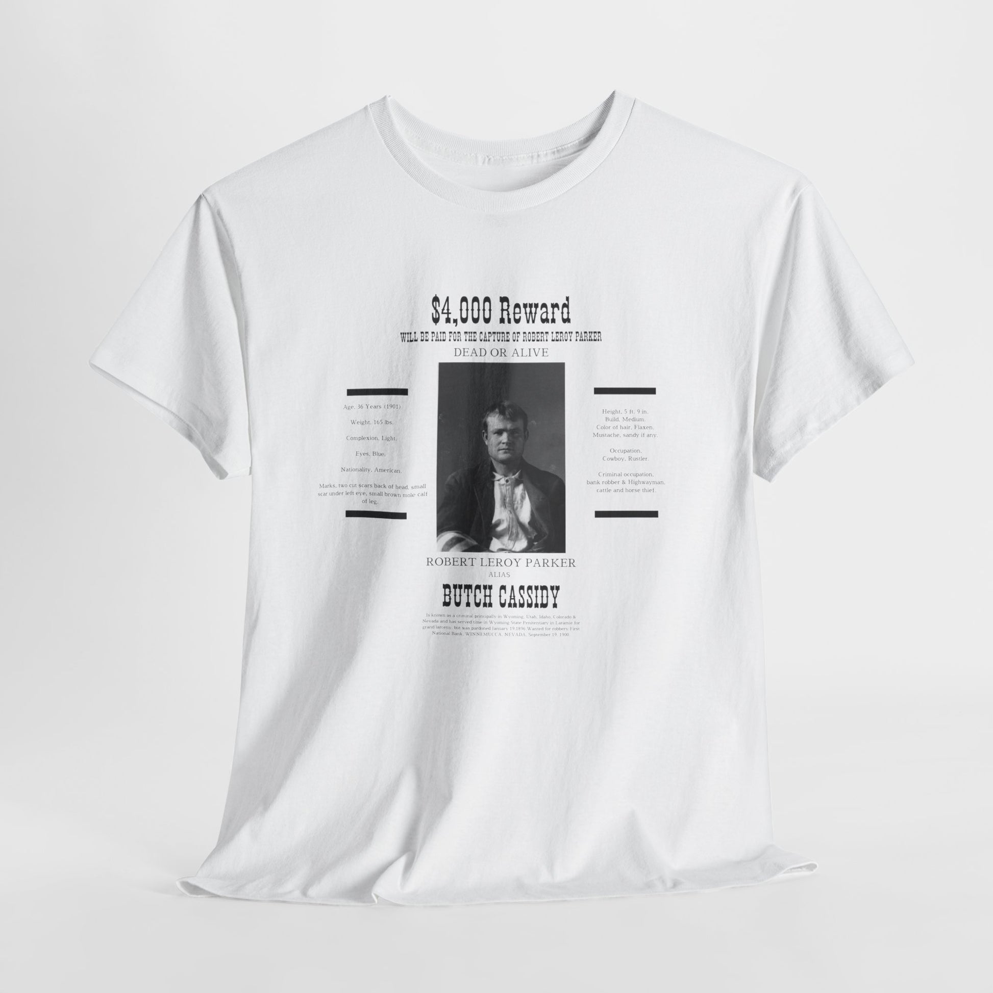 Butch Cassidy Cotton T-Shirt